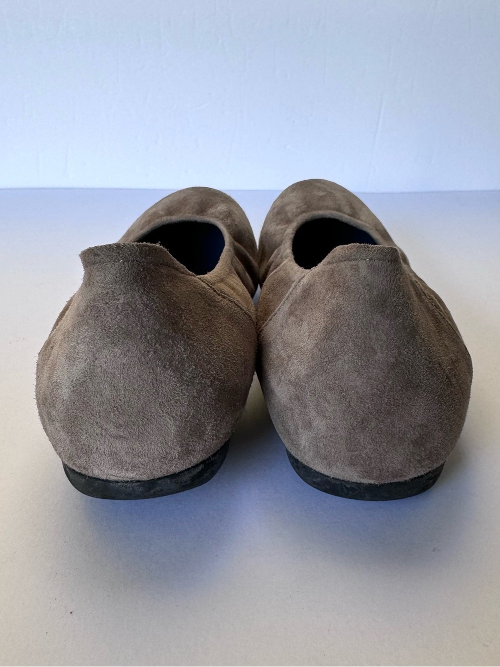 Sabrinas Spain Grey Suede Ballet Flat Shock Absorber EU 37 US 6.5 - Picture 7 of 11